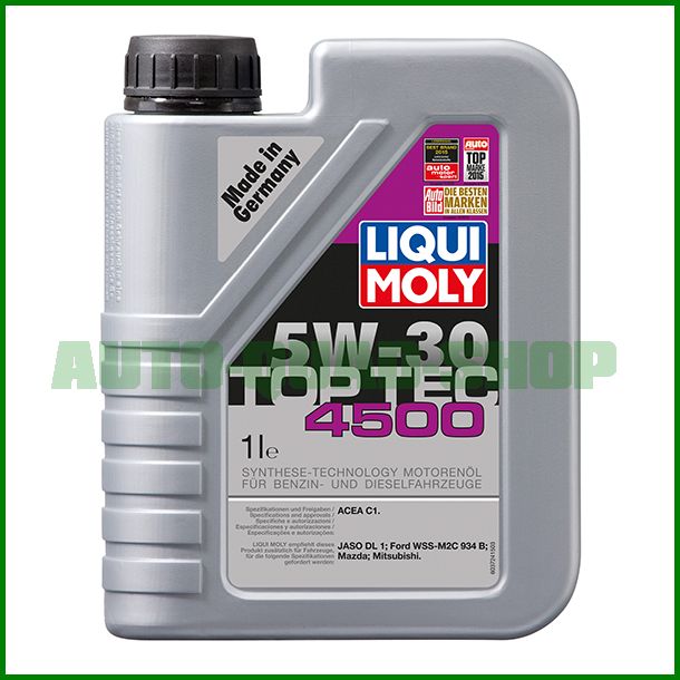 Top-Tec-4500-5W30-1Liter-Liqui-Moly Top Tec 4500 5W-30 - Liqui Moly