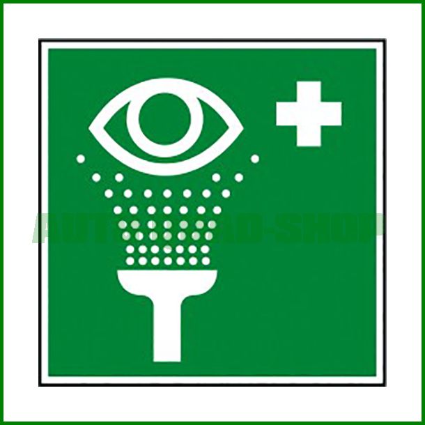 Rettungszeichen "Augenspüleinrichtung" - Makra