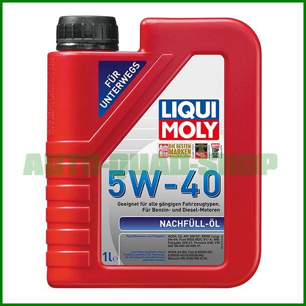 Nachf-ll-l-5W40-Liqui-Moly Nachfüll Öl 5W-40 - Liqui Moly