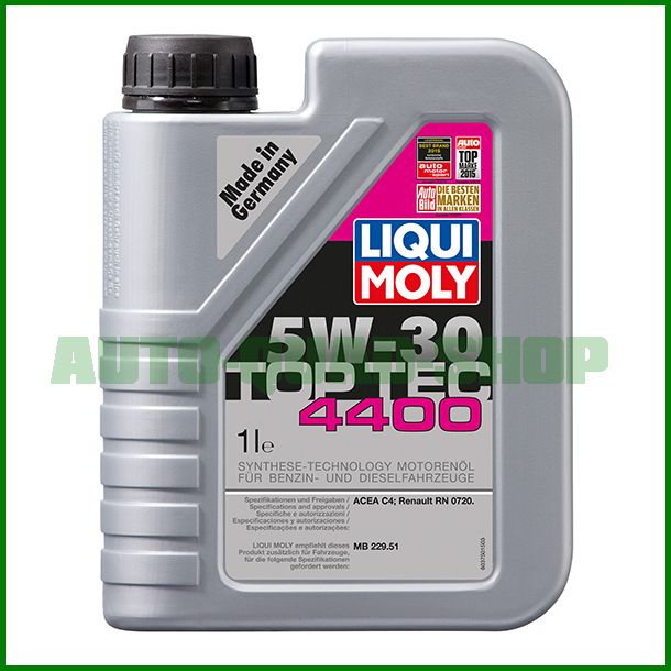 Top-Tec-4400-5W30-1Liter-Liqui-Moly Top Tec 4400 5W-30 - Liqui Moly