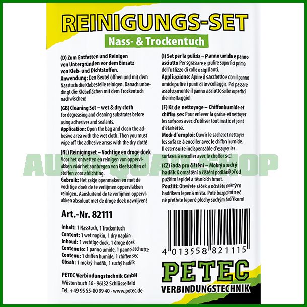 Reinigungs-Set-Petec Reinigungs-Set - Petec