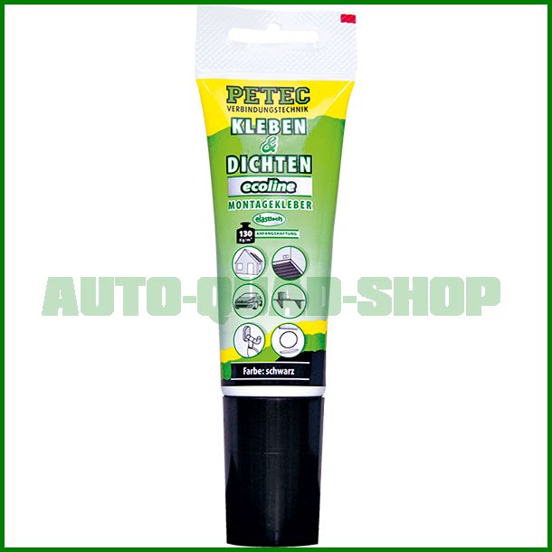 Kleben-Dichten-ecoline-80ml-schwarz-Petec Kleben & Dichten Ecoline - Petec