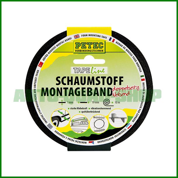 Montageband-19mm-x-10m-Petec Montageband 19mm x 10m - Petec