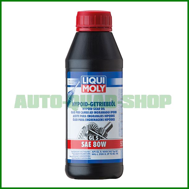 Hypoid-Getriebe-l-GL-5-SEA-80-Liqui-Moly Hypoid-Getriebeöl (GL 5) SAE 80W - Liqui Moly