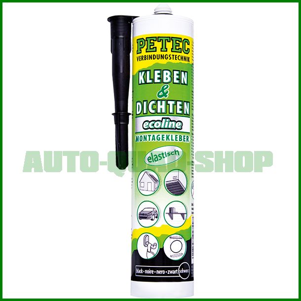 Kleben-Dichetn-ecoline-290ml-schwarz-Petec Kleben & Dichten Ecoline - Petec