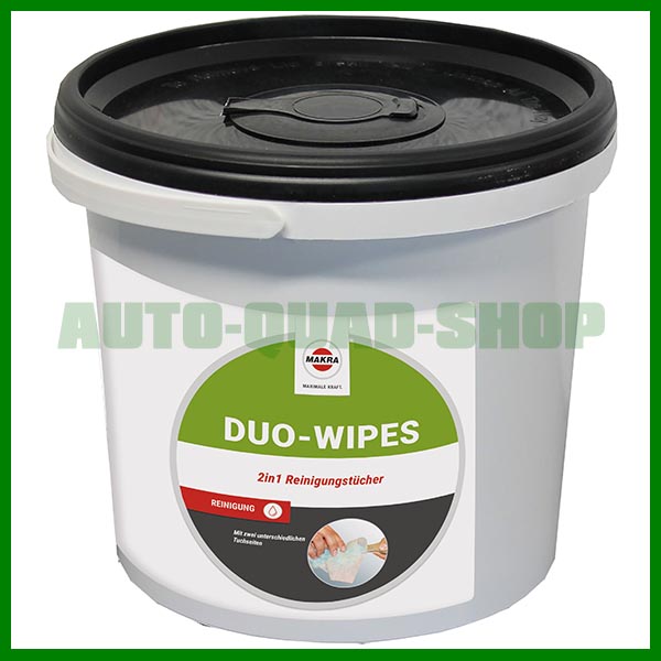 Duo-Wipes - Reinigungstücher-Set - Makra Duo-Wipes - Reinigungstücher-Set - Makra