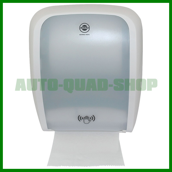 Sensidry-Papiertuch-Spendersystem-weiss-Makra weiss