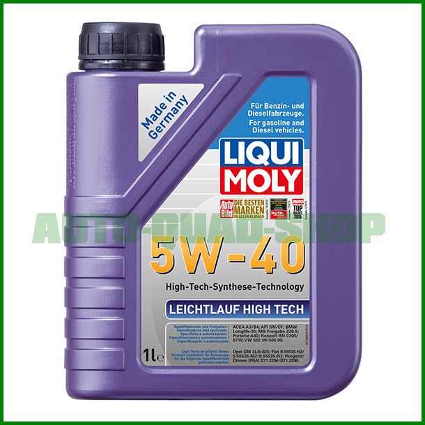 Leichtlaug-High-Tech-5W40-1Liter-Liqui-Moly Leichtlauf High Tech 5W-40 - Liqui Moly